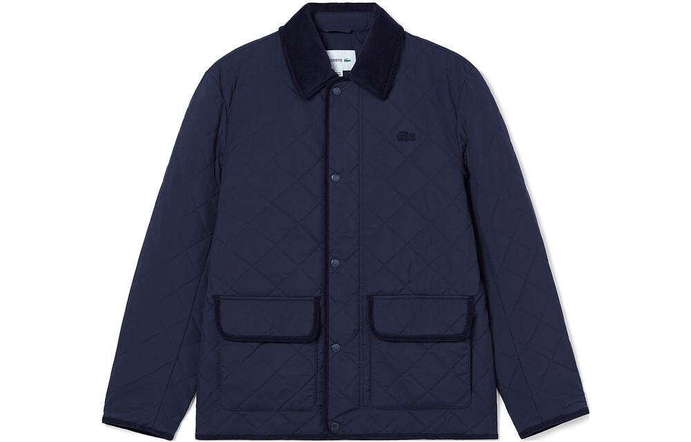 

LACOSTE Мужская стеганая куртка, цвет 166/ navy blue