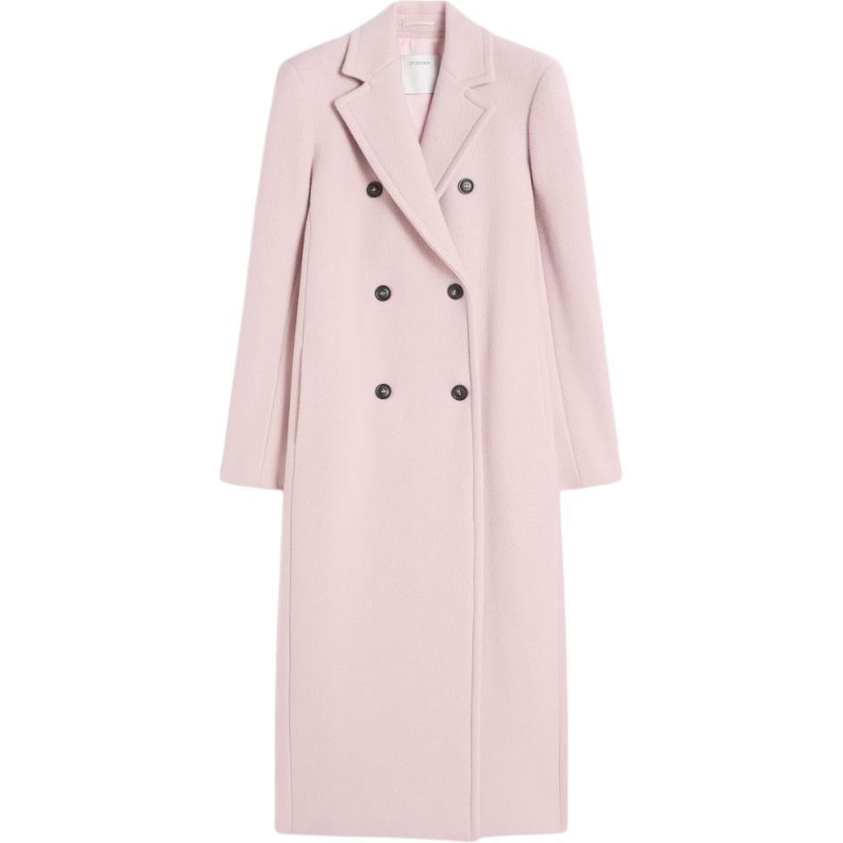 

Двубортное пальто SportMax, bronze розовый