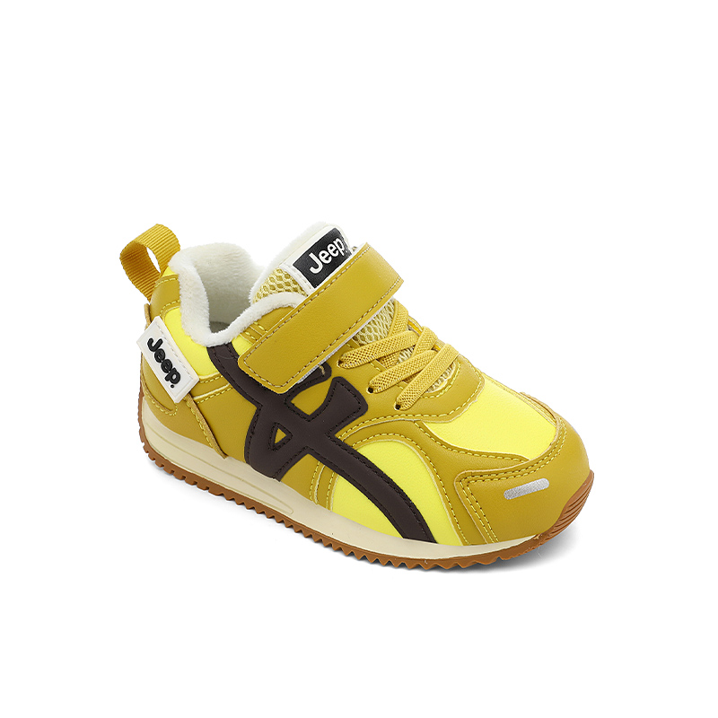 Детские хлопковые кроссовки Lemon Kids' Jeep, lemon[fleece-lined-warm and lock temperature] — фото 3