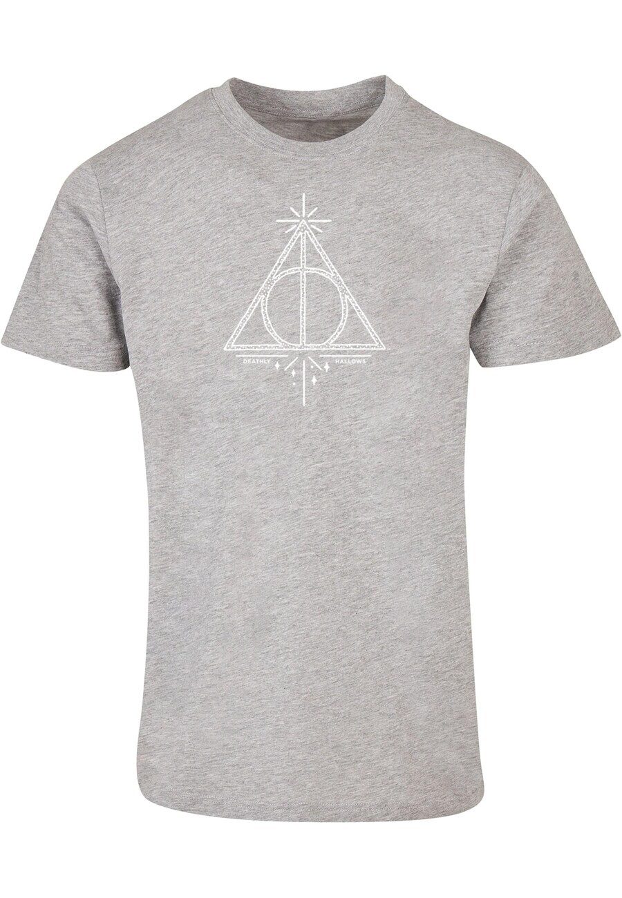 

Классическая футболка ABSOLUTE CULT Shirt Harry Potter - Death Hallows, пятнистый серый
