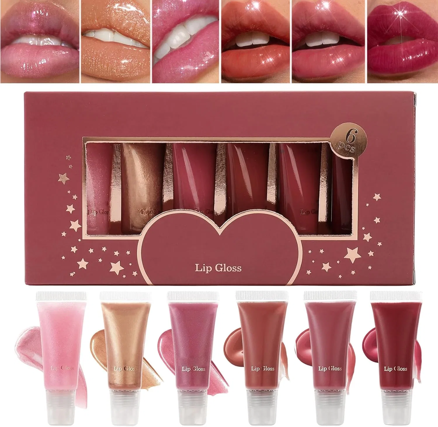 Lip Glaze - Стойкая глянцевая помада, бесцветный