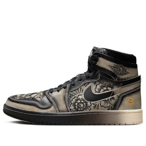 

Кроссовки 1 высокие zoom air cmft 2 Air Jordan, черный