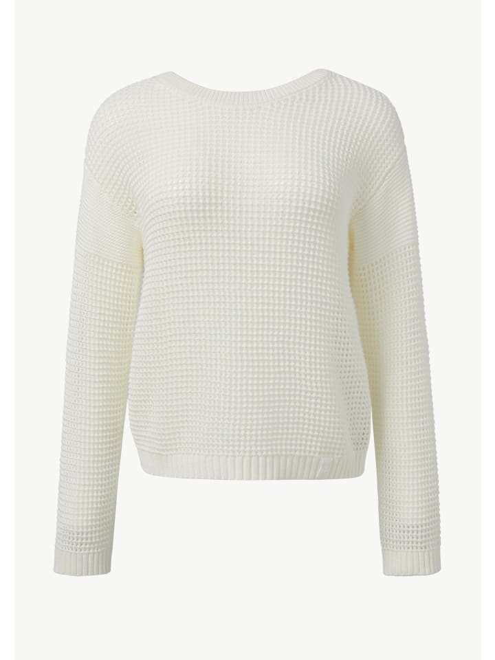 

Comma Вязаный свитер цвета 0120_белый