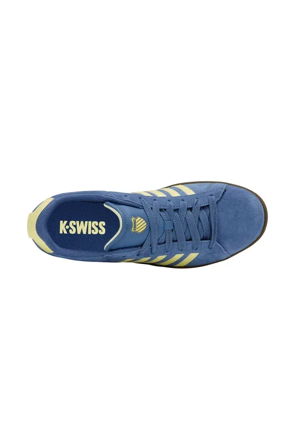 Кроссовки K-Swiss, синий горизонт восково-жёлтый — фото 3