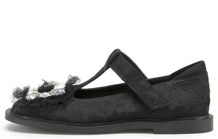 

Туфли женские повседневные Women's Casual Shoes Women's Low-Top Black Mio
