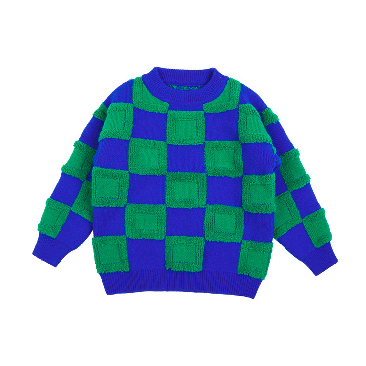 

Детский свитер с круглой горловиной Moderate PROTECTCAMEL, синий