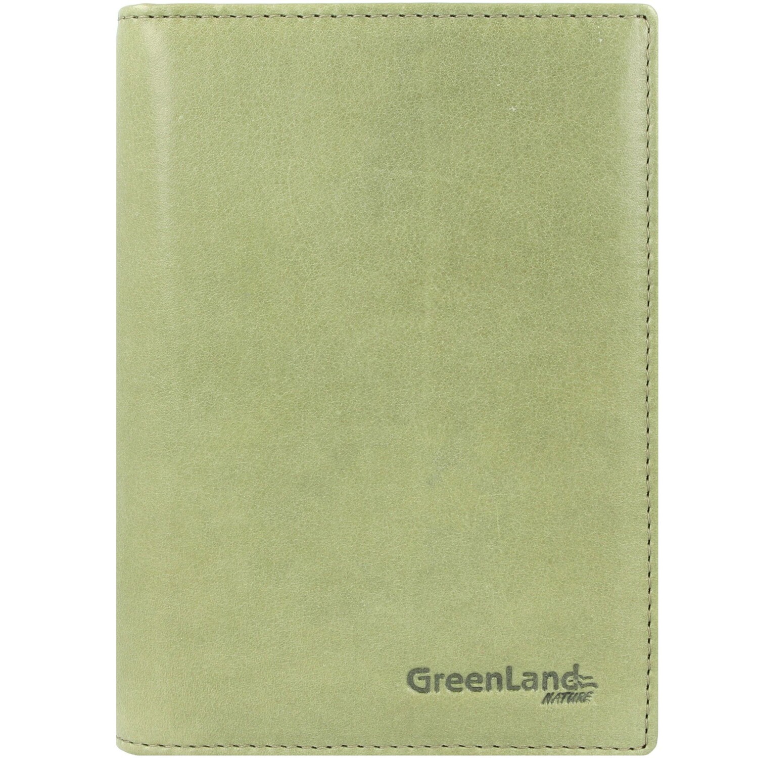

Кошелек Greenland Nature Soft Colour Reisepassetui RFID Leder 12 см, цвет pistazie