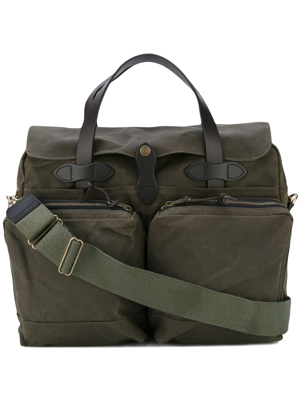 

Сумка для ноутбука с накладными карманами Filson, зеленый