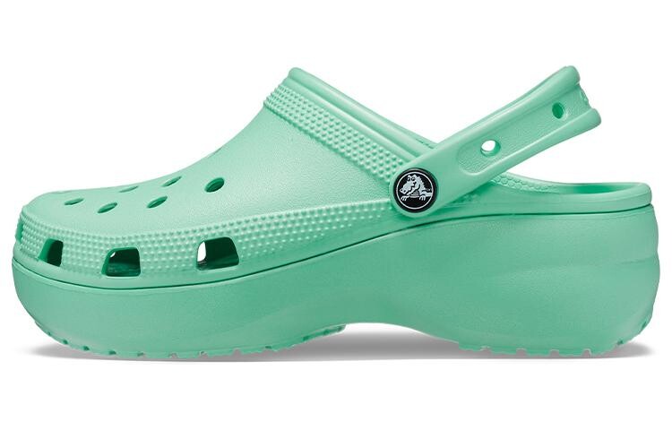 Сабо Crocs Classic Platform Clog Jade Stone Women's