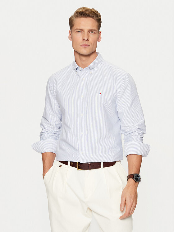

Рубашка обычного кроя MW0MW36238 Tommy Hilfiger, синий