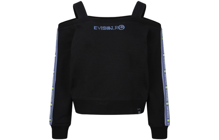 

Толстовка женская черная Evisu