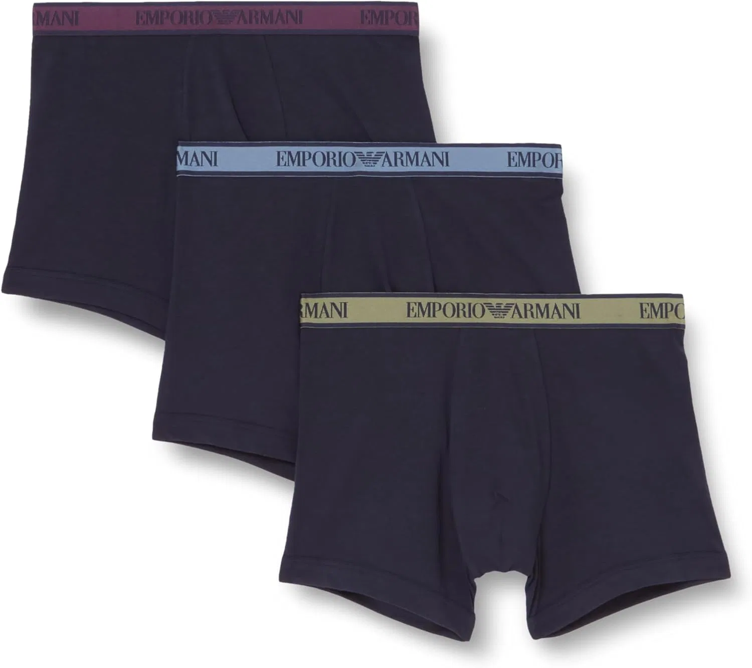 Боксеры из хлопка Emporio Armani, Marine
