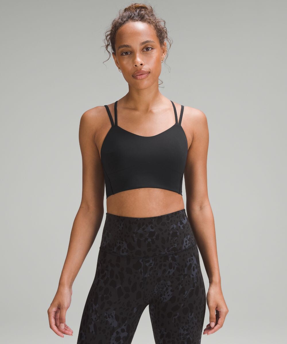 

Спортивный бюсгальтер Lululemon, черный