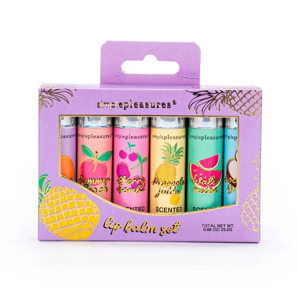 

Набор бальзамов для губ Simplepleasures Get Fruity, 1 UD