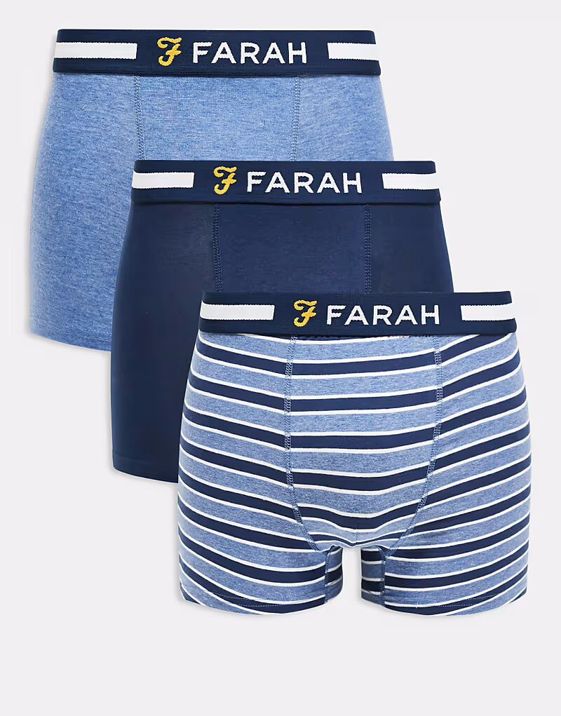 

Farah 3 упаковки трусов-боксеров rexxo в мульти