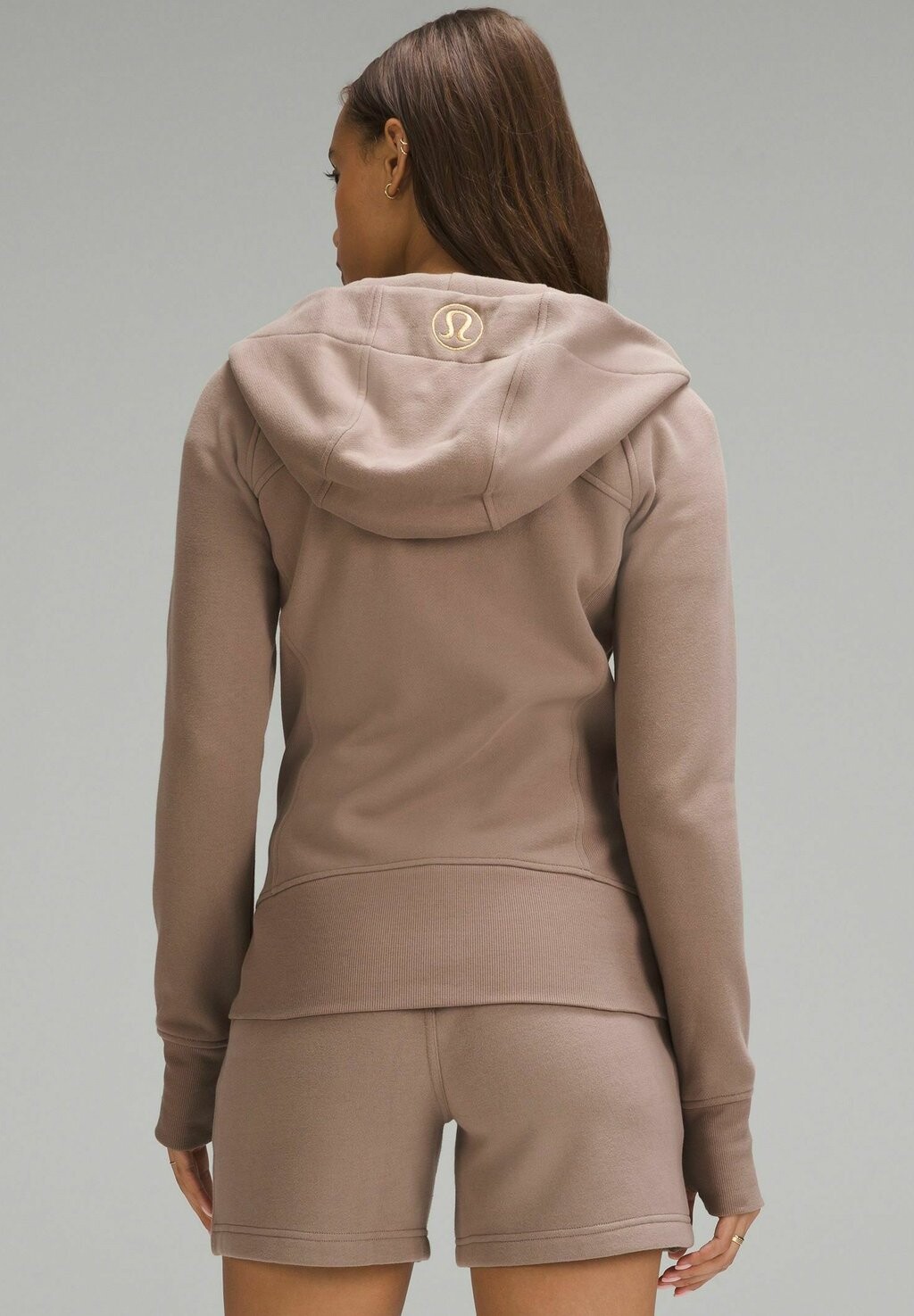 

Толстовка на молнии SCUBA FULL-ZIP lululemon, темно-коричневый