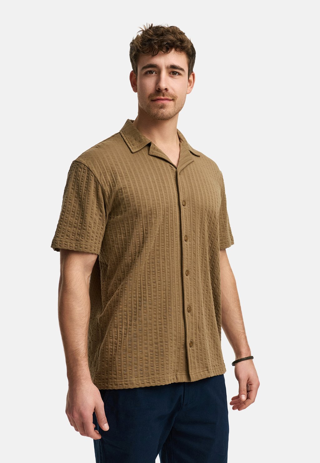

Рубашка KURZARM INDICODE JEANS, охра