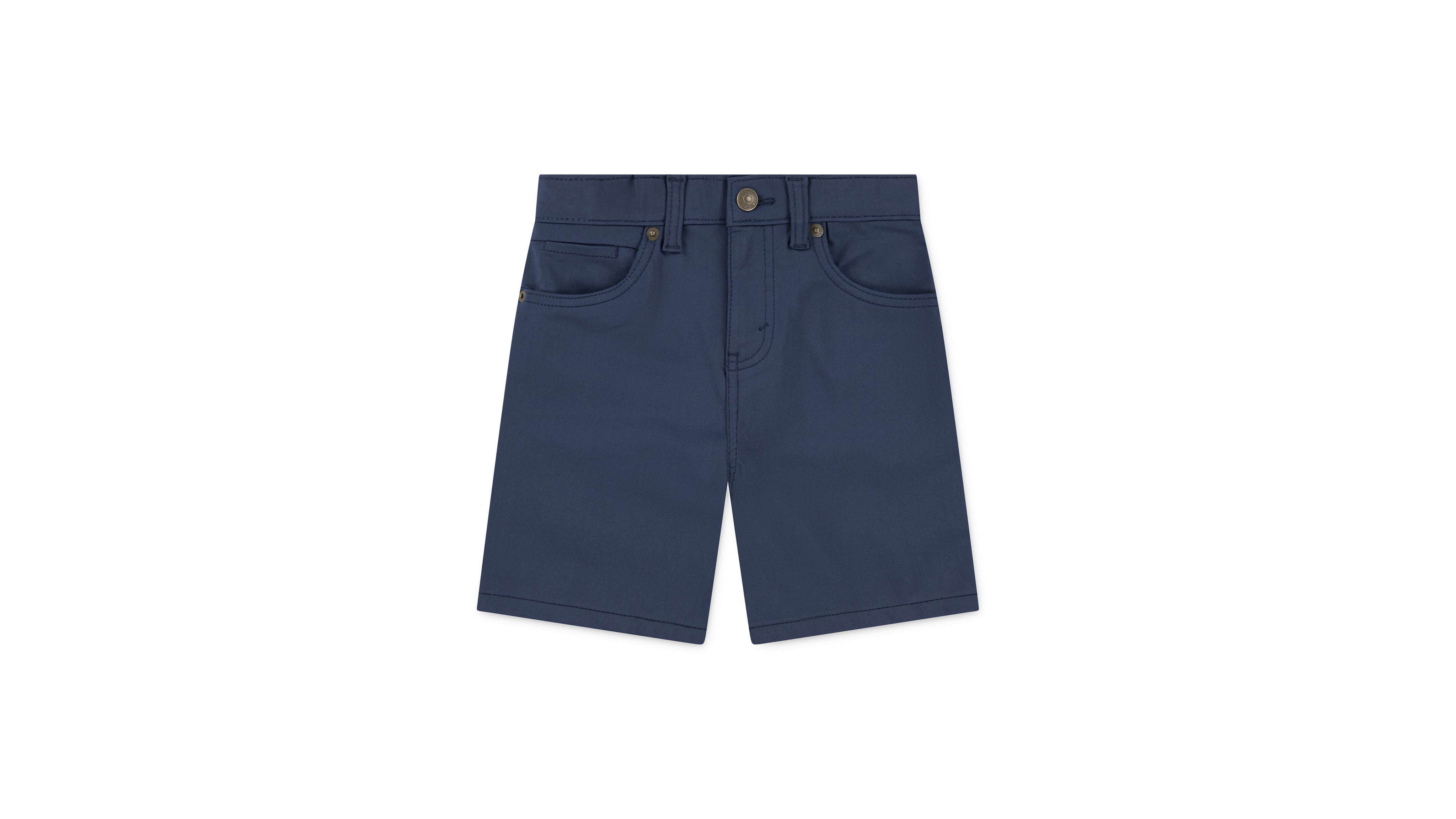 

511 Узкие Tech шорты Большие мальчики 8-20 Levi's, цвет Dress Blues - Dark Wash