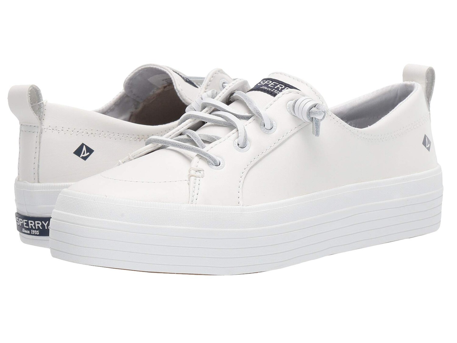 

Кроссовки Sperry Crest Vibe Triple Leather, белый