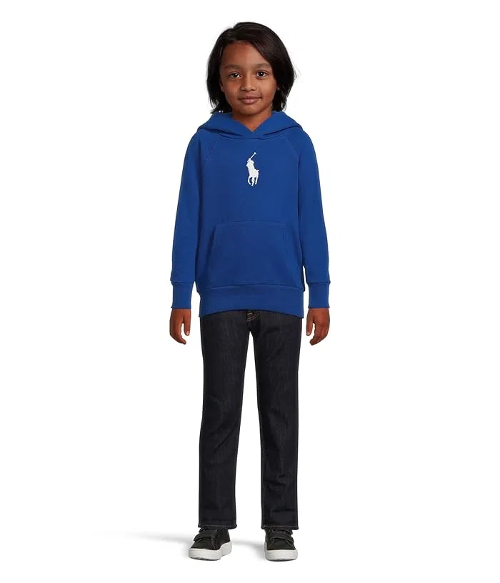 Худи Big Pony Fleece Polo Ralph Lauren Kids, New Sapphire — фото 4