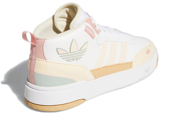 Кроссовки (WMNS) adidas Originals Post Up 'White Cream Pink', белый — фото 4