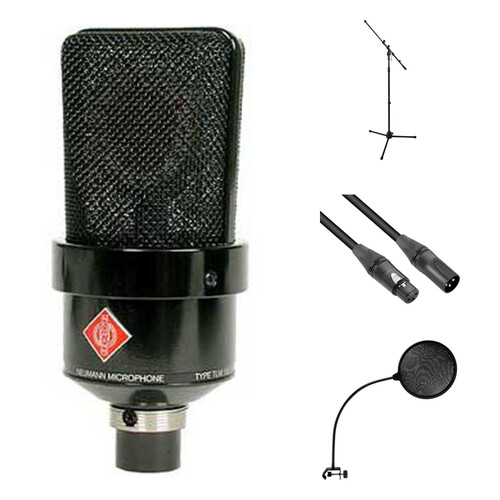 

Комплект Кардиоидных конденсаторных микрофонов Neumann TLM 103 с большой диафрагмой (черный)