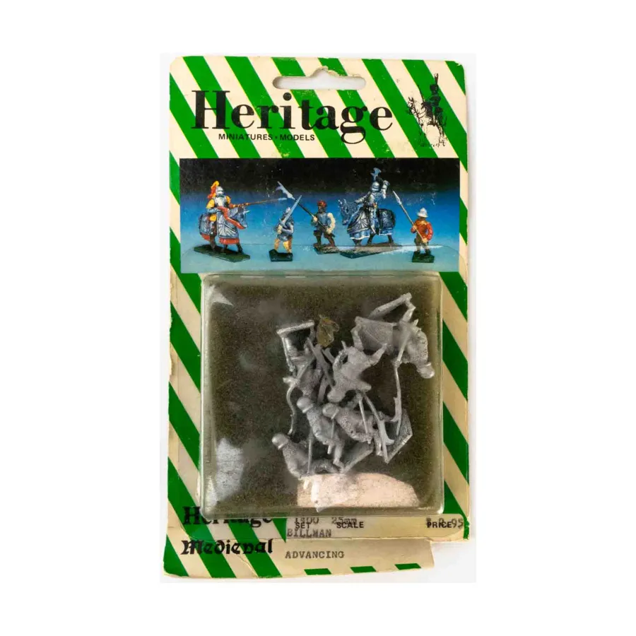 

Средневековье - Биллман продвигается, Historical Miniatures (Heritage Models)