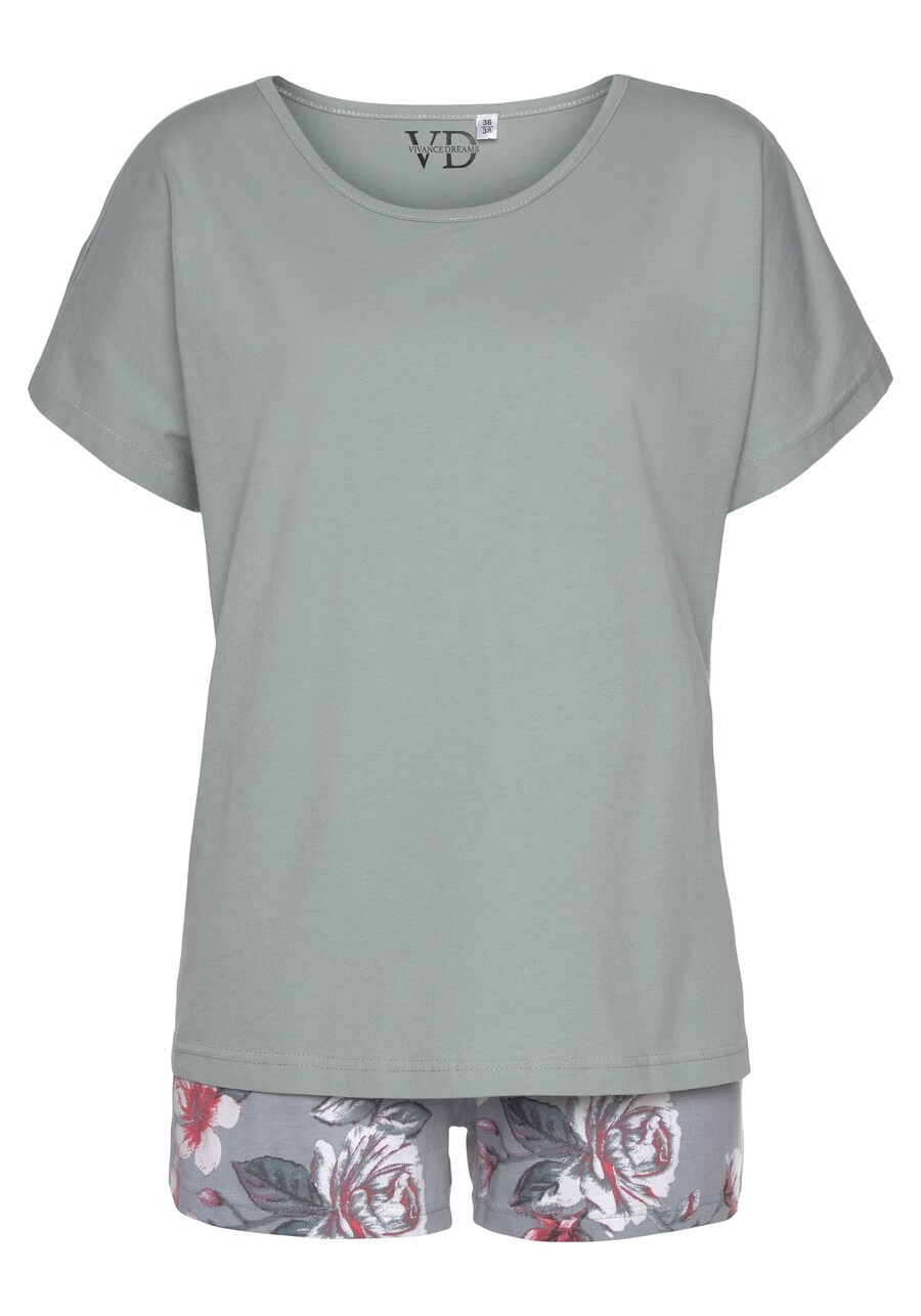 

Короткий пижамный комплект VIVANCE, Blue/Green