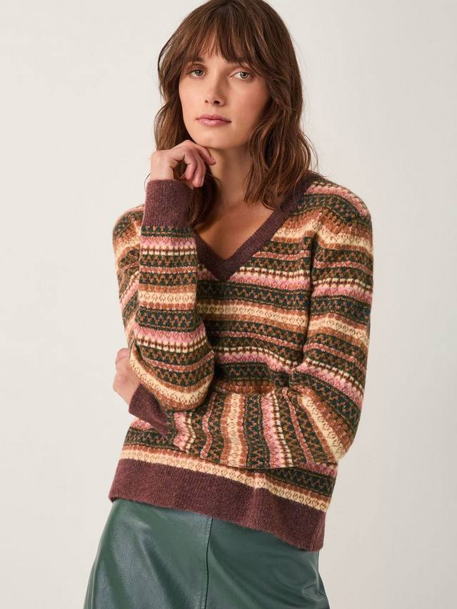 

Комплект джемпера и шарфа Scout Stripe Monsoon, Orange