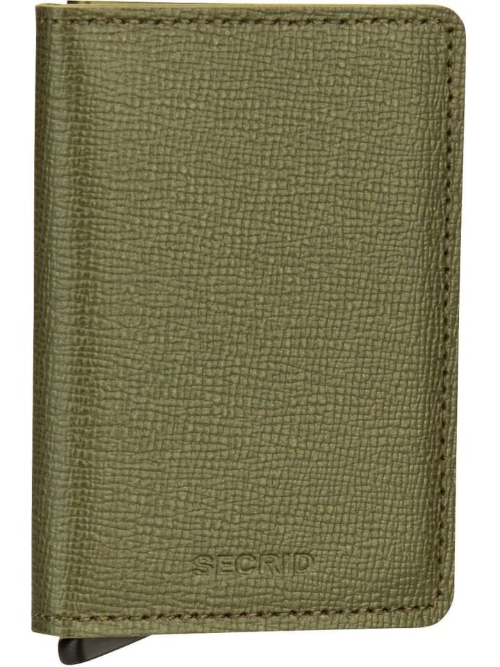 

Кошелек Secrid Kartenetui Slimwallet Crisple, цвет Kelp