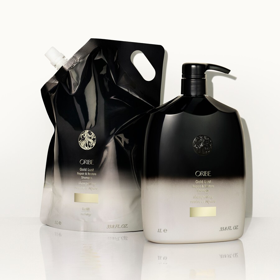 Кондиционер для восстановления и восстановления Gold Lust Oribe, 33.8 oz /1000 mL — фото 3