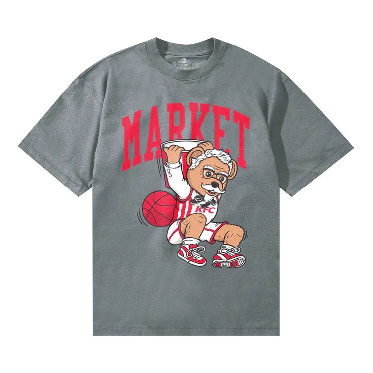 

Футболка Market Studios x KFC Colonel Dunking T-Shirt, Grey