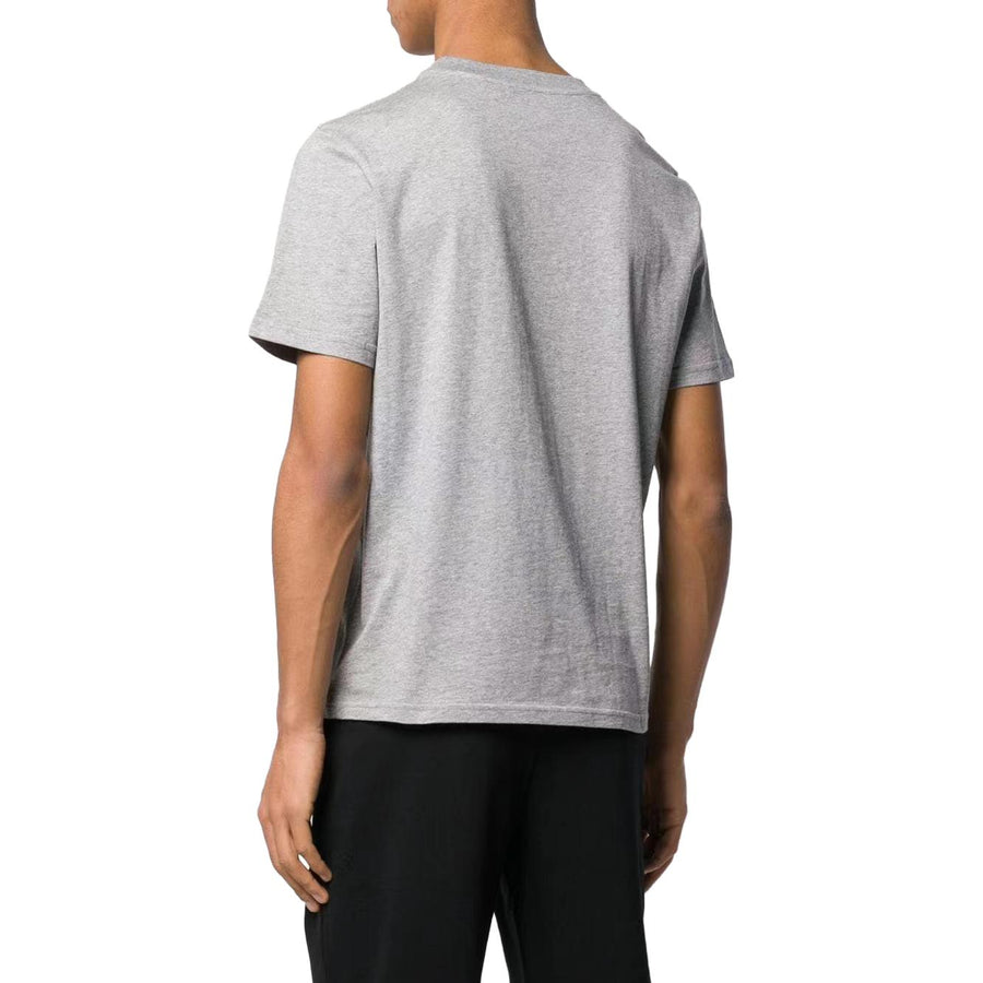Футболка Balenciaga Small Logo Print Cotton T-Shirt 'Grey', серый — фото 3