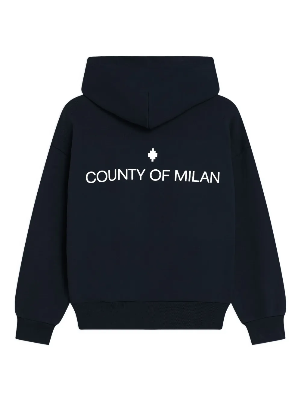 Толстовка с капюшоном и логотипом County Of Milan Kids, синий — фото 2