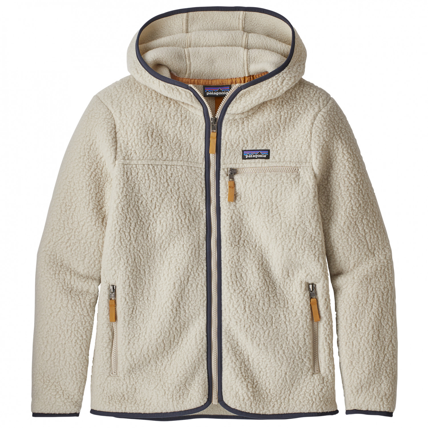 

Флисовая жилетка Patagonia Women's Retro Pile Hoody, цвет Pelican