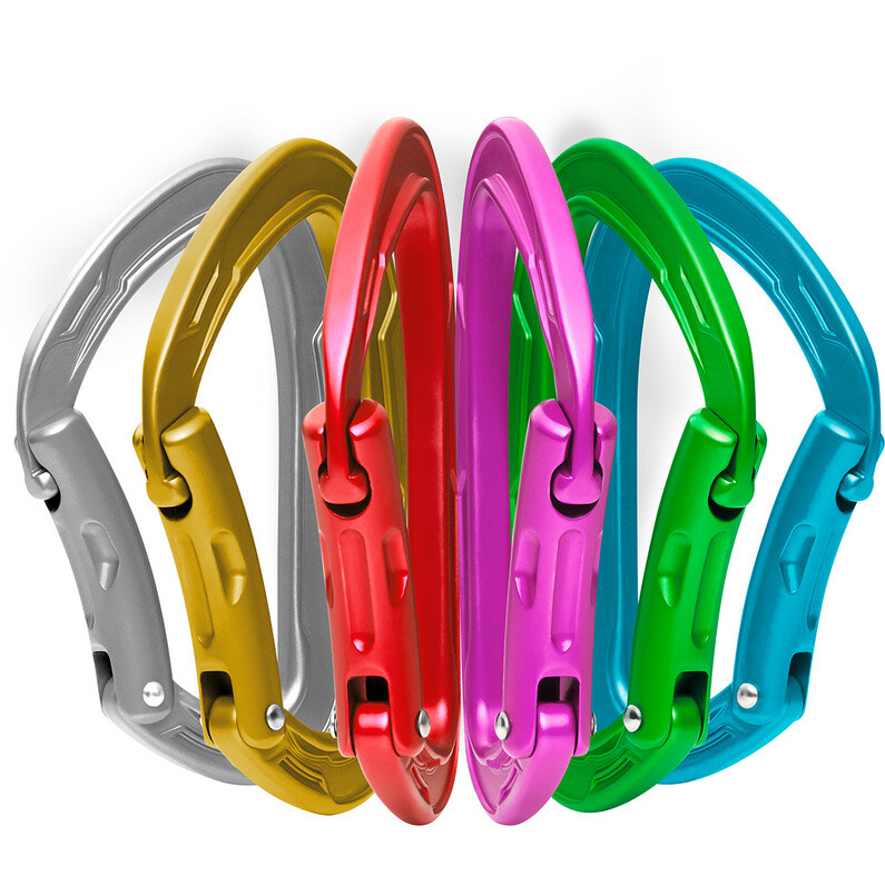 

Карабин Mission Sixpack II (6 шт) Edelrid, мультиколор