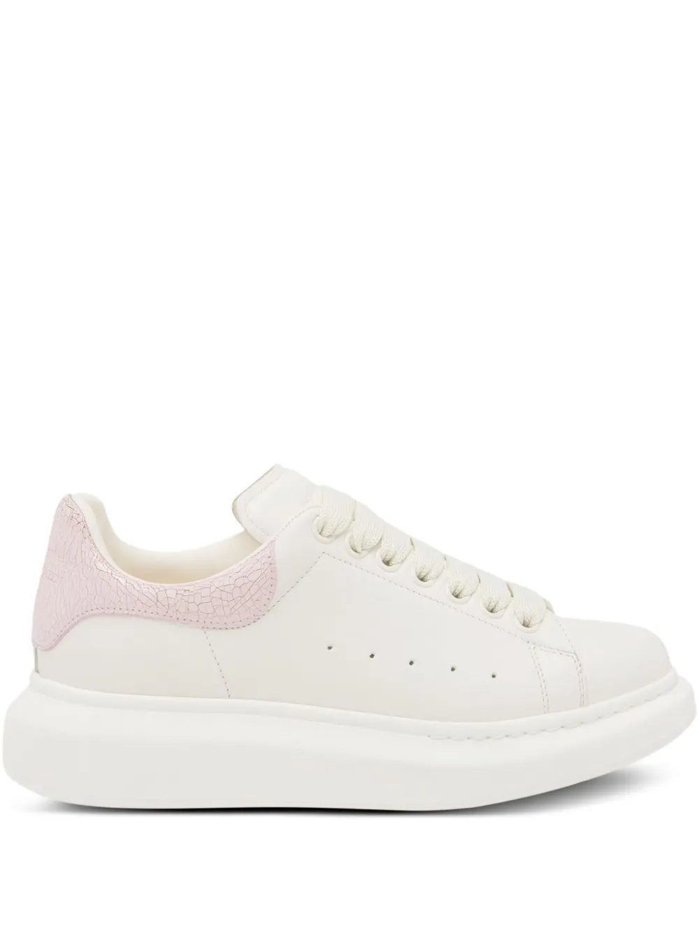 Кроссовки Oversized со вставками Alexander McQueen, белый