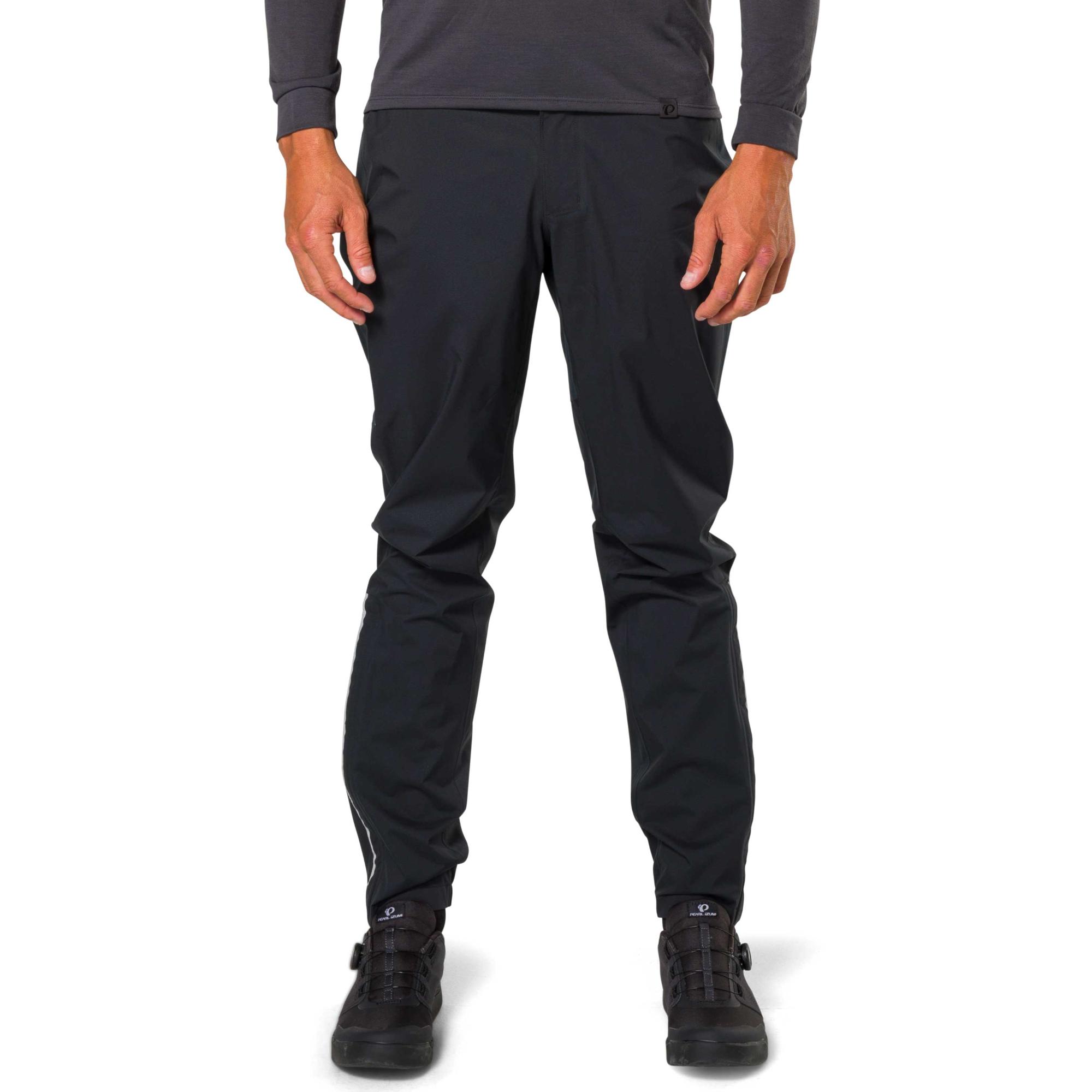 

Мужские велосипедные штаны для поездок на работу, которые носят дождливые дни. Pearl Izumi, Black