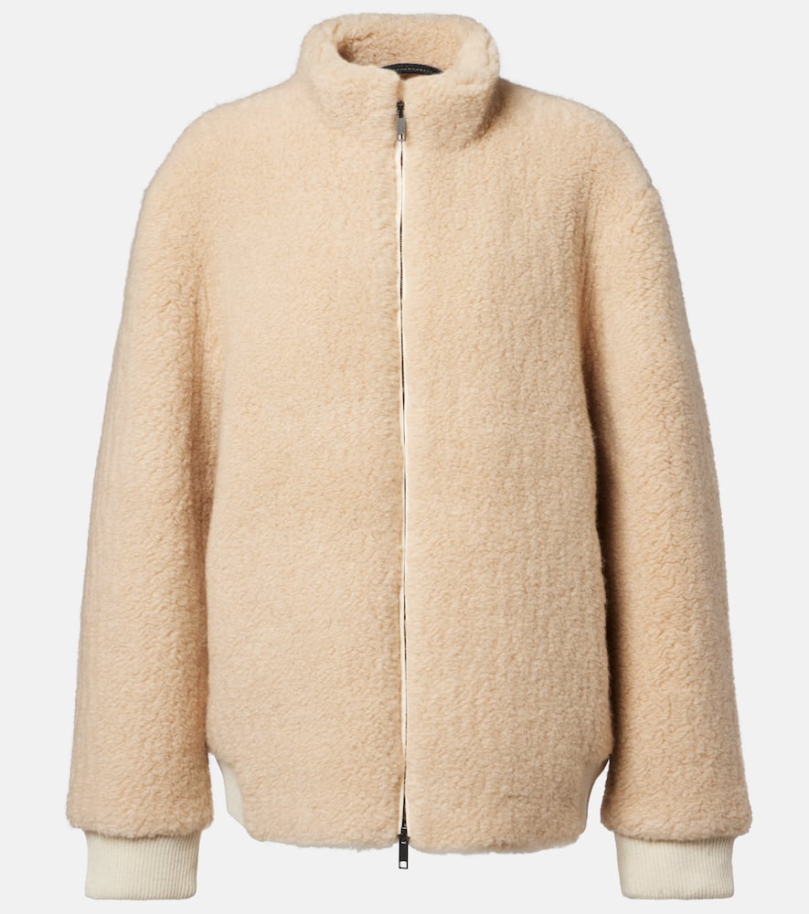 

Кашемировая куртка God's True Cashmere, Light Grey/Emerald