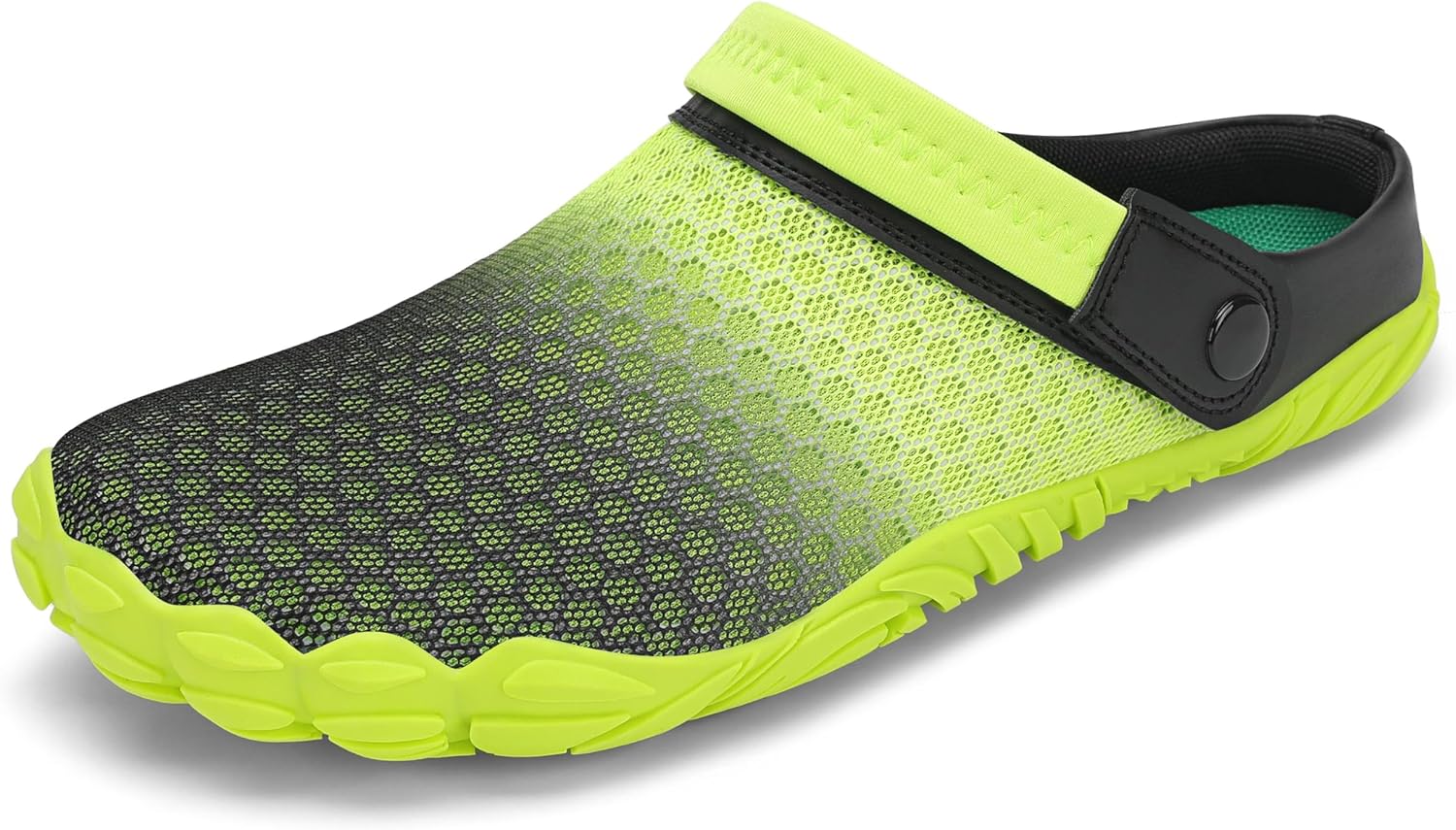 

Мужские Босоножки Mishansha Легкие Дышащие Кроссовки для Походов Сандалии Без Шнуровки Садовые Сабо Сетчатые Водные Ботинки, зеленый