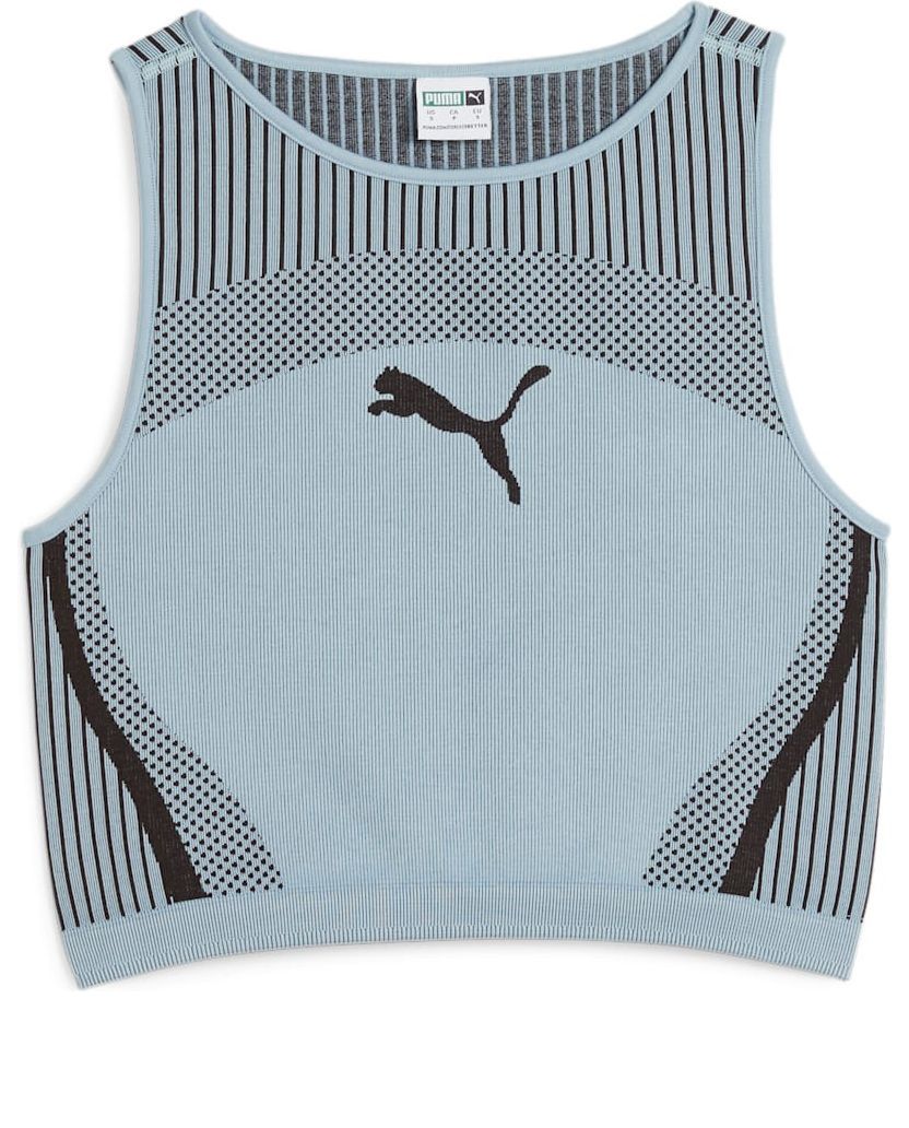 

Топ (WMNS) PUMA Dare To Crop Top 'Turquoise Surf' 624294-22, синий