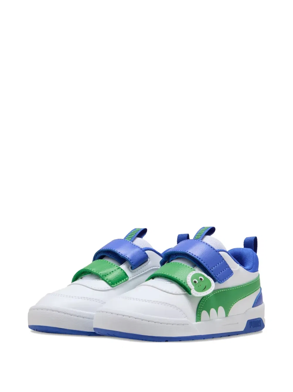 Кроссовки с аппликацией на ремешках Puma Kids, белый