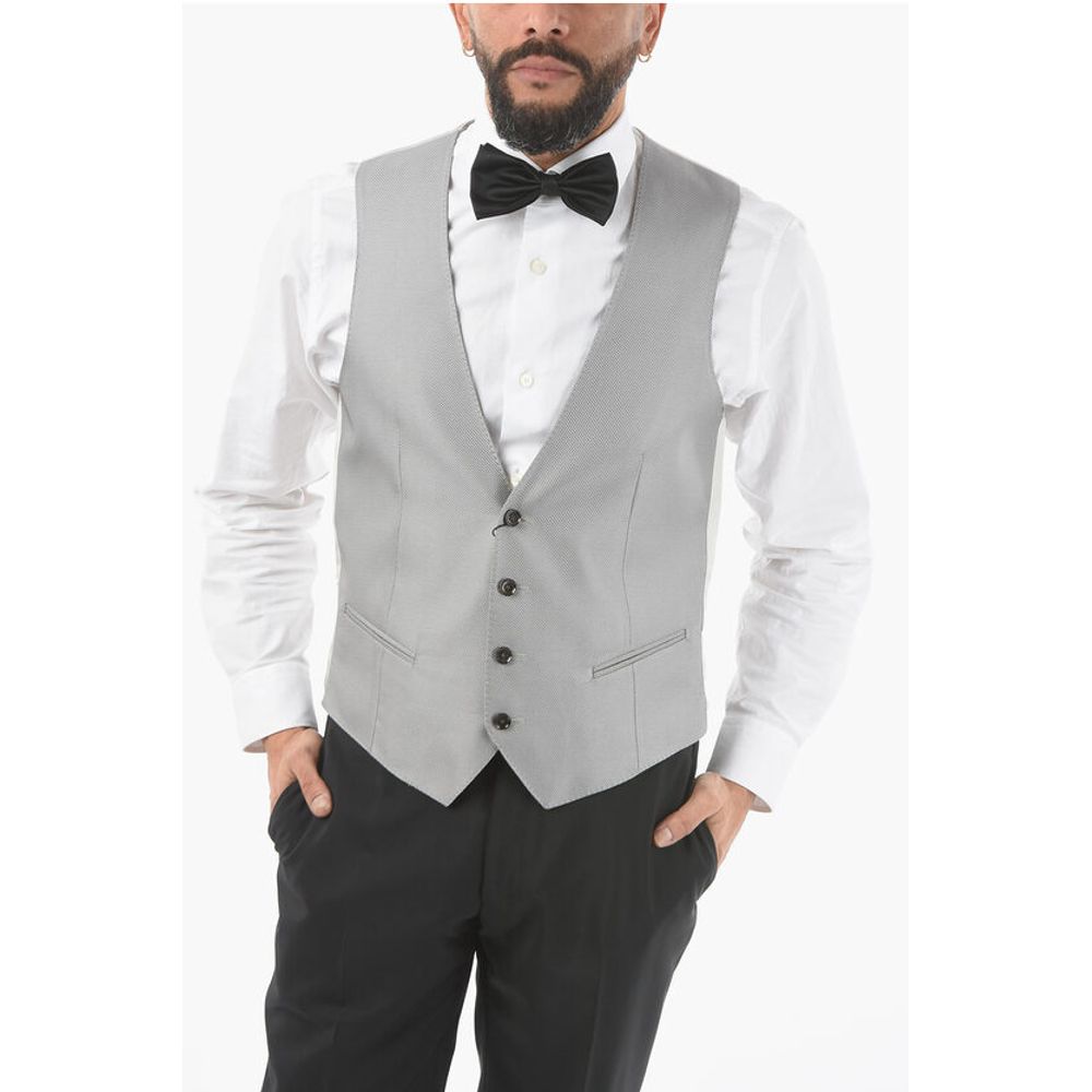 

CC COLLECTION V-образный вырез CERIM.RESET жилет Corneliani, White