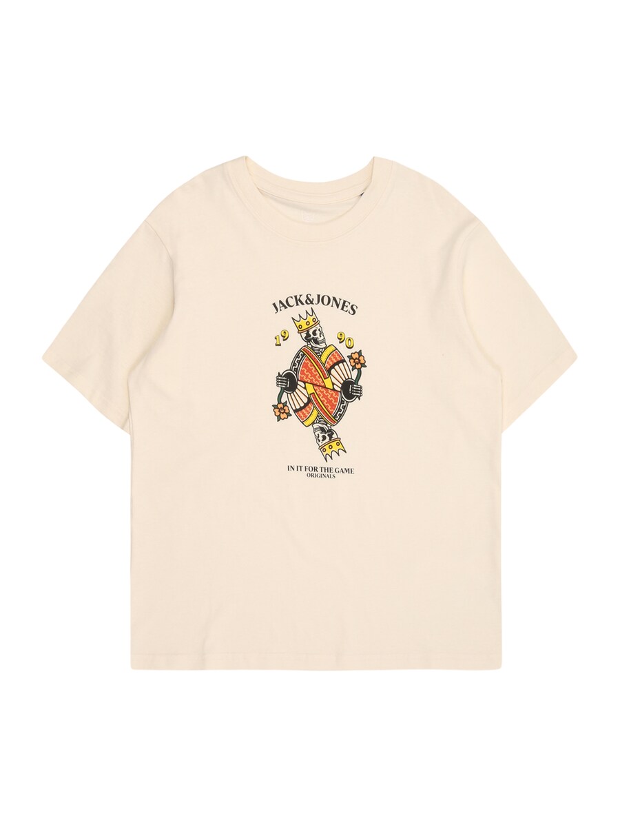 

Рубашка Jack & Jones Junior JORAnatomy Skull, кремовый