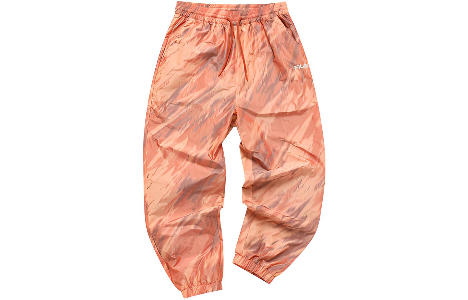 

FILA FUSION Повседневные брюки Street Sport для женщин Umbrella Bird Orange Red