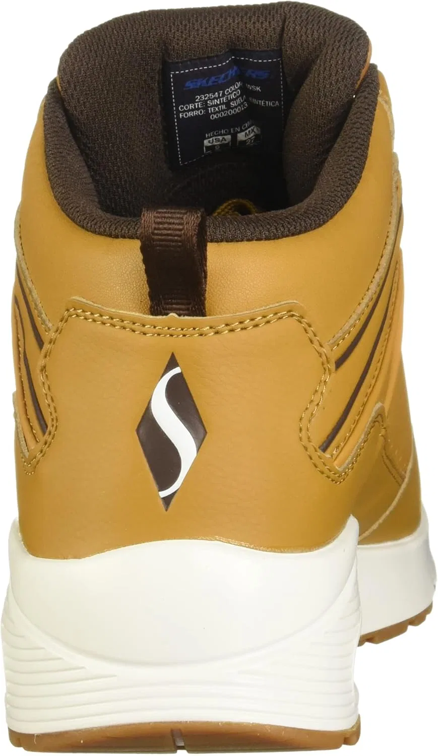 Кроссовки Skechers цвета охры, Brown — фото 3