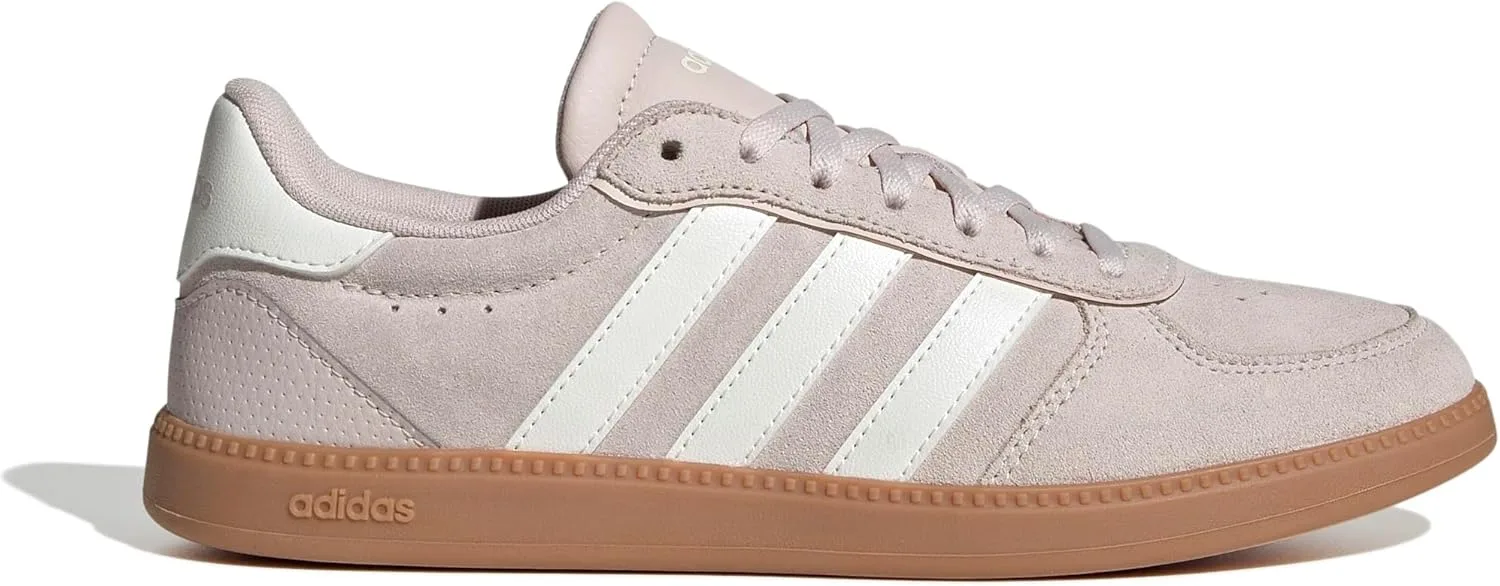 Унисекс кроссовки Adidas Breaknet Sleek, белый/светло-фиолетовый