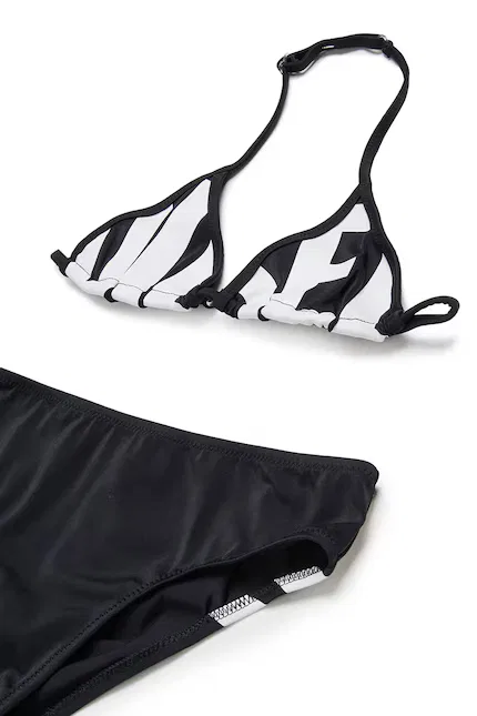 Купальник детский раздельный MIDDY SWIMSUIT Diesel, черный — фото 3