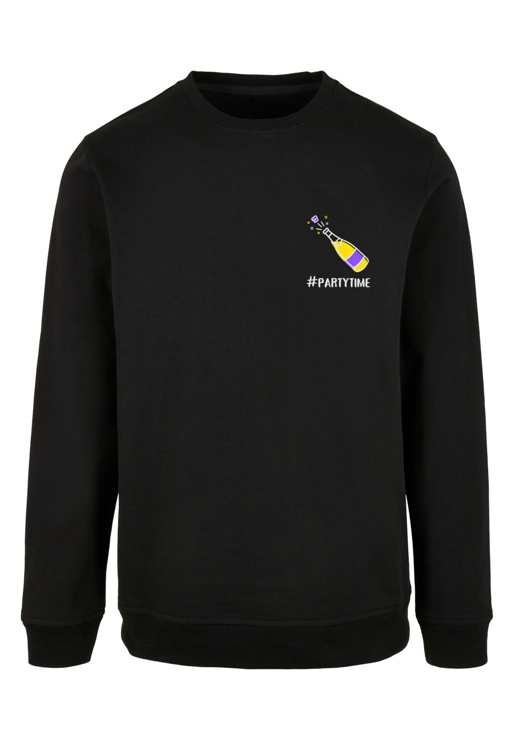 

Пуловер F4NT4STIC Sweatshirt Silvester Party #partytime, черный