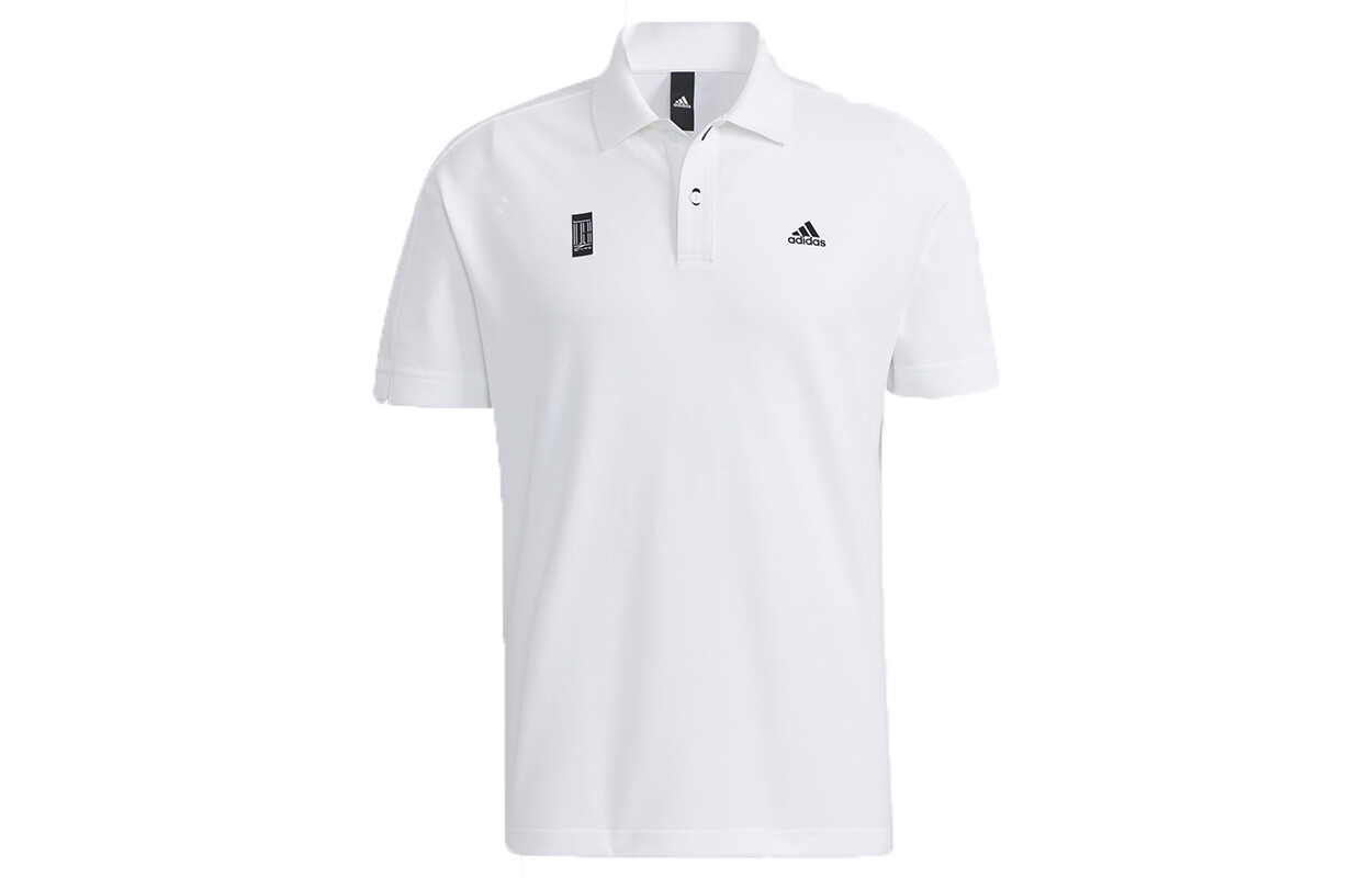 

Рубашка поло мужская белая Adidas, белый
